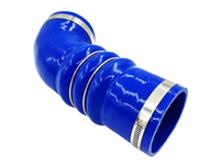 Silicone Air Intake Hose with Clamp for NP300 D23 Nissan Navara - Blue (2015 Onwards)-Spoilers and Bodykits Australia