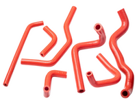 Silicone Radiator Hose Kit for Subaru Impreza STI GDA / GDB EJ207 - Red (2002 - 2007)-Spoilers and Bodykits Australia
