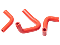 Silicone Radiator Hose Kit for Subaru Impreza STI GDA / GDB EJ207 - Red (2002 - 2007)-Spoilers and Bodykits Australia