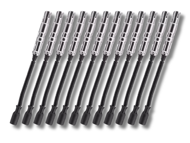 Spark Plug Ignition Leads x12 for Mercedes Benz W203 / W210 / W211 / C208 / C209-Spoilers and Bodykits Australia