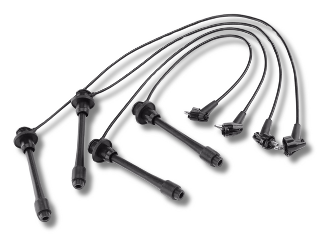 Spark Plug Ignition Leads x4 for 95 Series Toyota Prado RZJ95 2.7L 3RZ-FE-Spoilers and Bodykits Australia