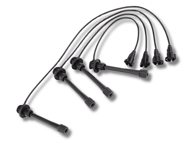 Spark Plug Ignition Leads x4 for Toyota Hilux RZN149 / RZN154 / RZN169 / RZN174-Spoilers and Bodykits Australia