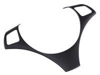 Steering Wheel Cover Trim for BMW 3 Series E90 / E92 / E93 - Matt Black (2005 - 2012)-Spoilers and Bodykits Australia