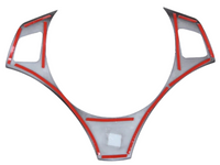 Steering Wheel Cover Trim for BMW 3 Series E90 / E92 / E93 - Matt Black (2005 - 2012)-Spoilers and Bodykits Australia