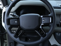 Steering Wheel Cover Trim for Land Rover Defender 90 / 110 - Black (2020 - 2022)-Spoilers and Bodykits Australia