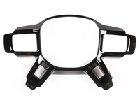 Steering Wheel Cover Trim for Land Rover Defender 90 / 110 - Black (2020 - 2022)-Spoilers and Bodykits Australia