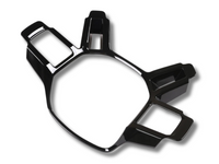 Steering Wheel Cover Trim for Land Rover Defender 90 / 110 - Black (2020 - 2022)-Spoilers and Bodykits Australia