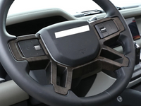 Steering Wheel Cover Trim for Land Rover Defender - Wood Grain Finish (2020 - 2022)-Spoilers and Bodykits Australia