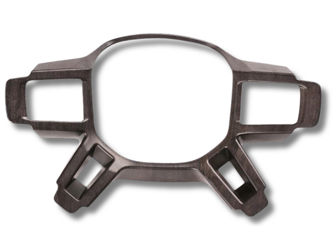 Steering Wheel Cover Trim for Land Rover Defender - Wood Grain Finish (2020 - 2022)-Spoilers and Bodykits Australia
