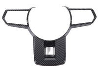 Steering Wheel Cover Trim for MV Mitsubishi Triton - Carbon Fibre Look (2024 Onwards)-Spoilers and Bodykits Australia