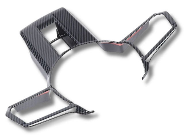 Steering Wheel Cover Trim for MV Mitsubishi Triton - Carbon Fibre Look (2024 Onwards)-Spoilers and Bodykits Australia