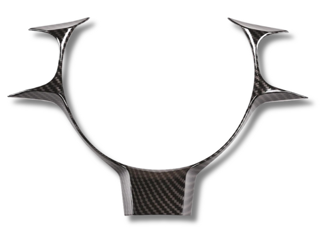Steering Wheel Cover Trim for Toyota 86 / Subaru BRZ - Carbon Fibre Look (2017 - 2021)-Spoilers and Bodykits Australia