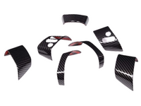 Steering Wheel Cover Trims for Toyota FJ Cruiser - Carbon Fibre Look (2007 - 2021)-Spoilers and Bodykits Australia