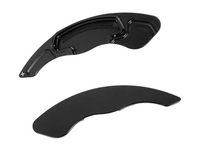 Steering Wheel Paddle Shift Extension Covers for Honda Accord - Black - Pair (2018 - 2021)-Spoilers and Bodykits Australia