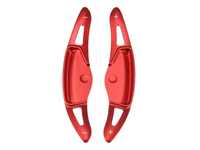 Steering Wheel Paddle Shift Extension Covers for Hyundai Elantra Sport - Red - Pair (2017 - 2019)-Spoilers and Bodykits Australia