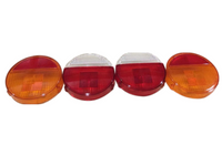 Tail Light Indicator / Brake / Reverse Lenses for Mazda R100 / RX2 / Capella M10A - Pair-Spoilers and Bodykits Australia