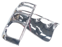 Tail Light Surrounds for Toyota Hilux - Chrome - Pair (2004 - 2009)-Spoilers and Bodykits Australia