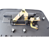 Tailgate Door Handle Cover with Key Hole for Nissan Navara D40 - Matt Black-Spoilers and Bodykits Australia