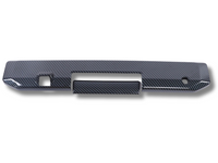 Tailgate Handle Cover Trim for MV Mitsubishi Triton - Carbon Fibre Look (2024 Onwards)-Spoilers and Bodykits Australia