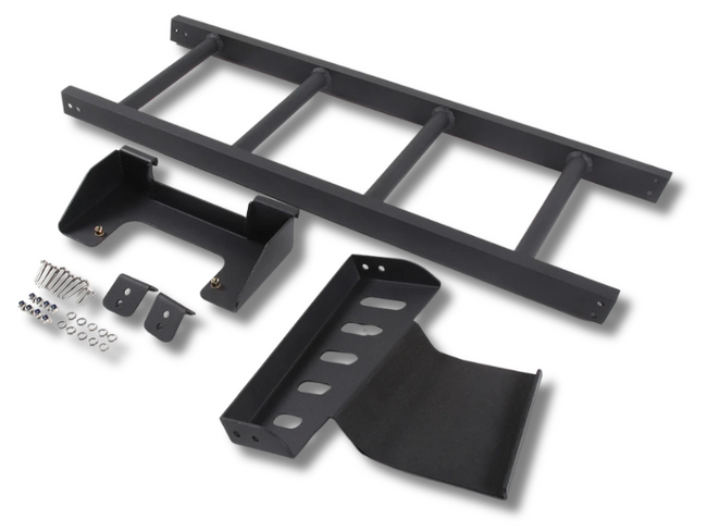 Tailgate Ladder for Land Rover Discovery 3 / 4 - Alloy (2004 - 2016)-Spoilers and Bodykits Australia