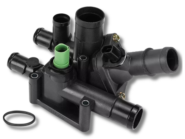 Thermostat Housing for Volkswagen Golf MKIV 1J1 / Bora 1J2 & Audi A3 8L1 (1997 - 2008)-Spoilers and Bodykits Australia