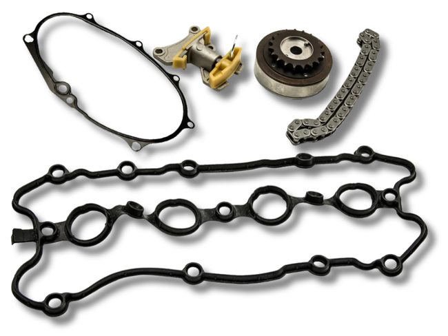 Timing Chain Kit with Camshaft Adjuster, Tensioner & Gasket for Audi / Volkswagen / Skoda 2.0 BPY / BWA-Spoilers and Bodykits Australia