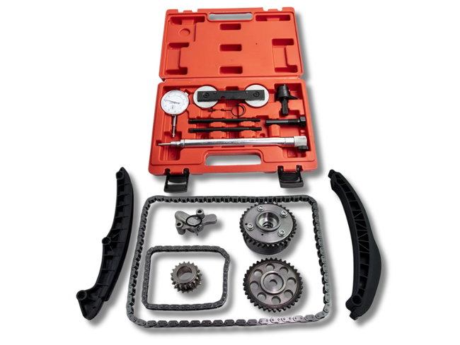 Timing Tool Kit with Chain Tensioner & Gears for Volkswagen Golf 1.4 / 1.6 FSI TSI-Spoilers and Bodykits Australia