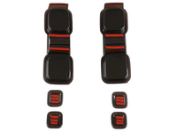 Tinted Tail Light Covers for Land Rover Defender 90 / 110 - Pair (2020 - 2022)-Spoilers and Bodykits Australia