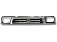 Top Front Grill for Toyota Hilux LN147 2WD - Silver (08/1997 - 03/2001)-Spoilers and Bodykits Australia