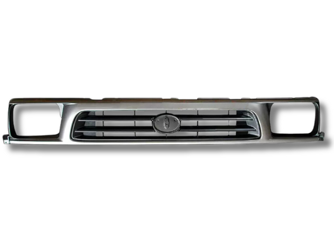 Top Front Grill for Toyota Hilux LN147 2WD - Silver (08/1997 - 03/2001)-Spoilers and Bodykits Australia