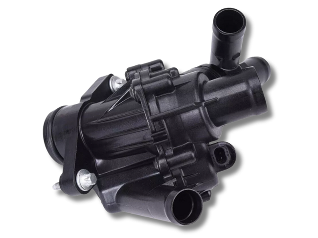 Turbo Engine Coolant Thermostat with Housing for Mercedes Benz W246 / W176 / C117 / X117 / X156-Spoilers and Bodykits Australia