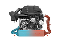 Turbo Intercooler for D40 Nissan Navara / Pathfinder R51 3.0L V9X 550 STX Diesel - Spoilers and Bodykits Australia