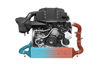 Turbo Intercooler for Kia Sorento BL 4cyl 2.5L D4CB Diesel (2007 - 2009) - Spoilers and Bodykits Australia