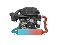 Turbo Intercooler for Mercedes Benz Vito W638 2.2L / 2.3L (1997 - 2003) - Spoilers and Bodykits Australia