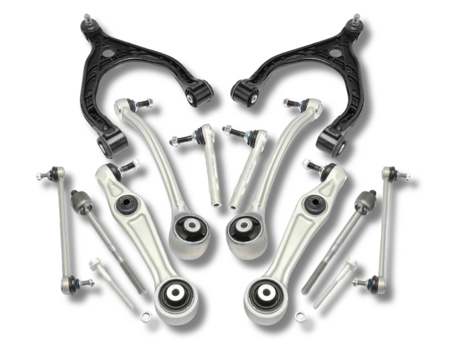 Upper & Lower Front Control Arms with Tie Rod Ends for Tesla Model X 5YJX (2015 - 2022)-Spoilers and Bodykits Australia