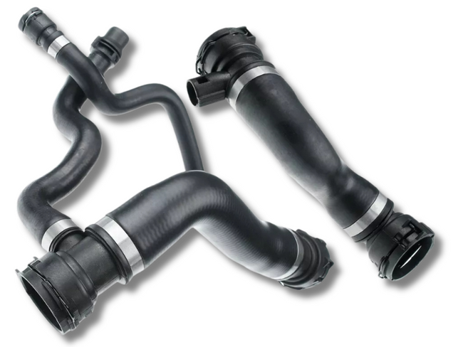 Upper & Lower Radiator Hose for BMW E60 / E61 523i / 530i - N52 / N53 Petrol (2004 - 2010)-Spoilers and Bodykits Australia