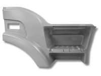 Upper Right Side Door Panel with Locker Handle Hole for Iveco Stralis AS (2013 Onwards)-Spoilers and Bodykits Australia