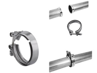 V-Band Clamp 76mm for GQ / GU Nissan Patrol Y60 / Y61 TD42 4.2L / TB42 Safari-Spoilers and Bodykits Australia