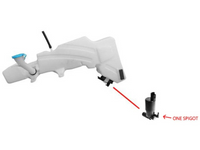 Washer Bottle for D40 Nissan Navara-Spoilers and Bodykits Australia