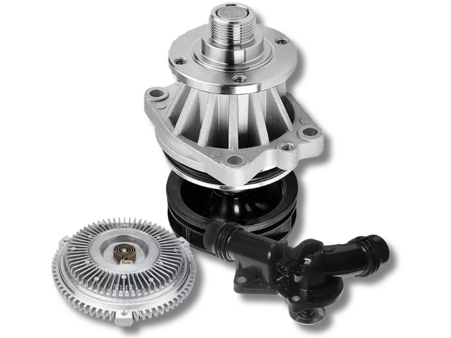 Water Pump, Fan Clutch & Engine Thermostat for BMW E36 / E39 / E46 / E53 / E83-Spoilers and Bodykits Australia