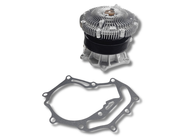 Water Pump & Fan Clutch for GU Nissan Patrol Y61 / D22 Navara ZD30 3.0L Diesel (2000 - 2007)-Spoilers and Bodykits Australia