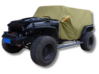 Waterproof Cab Car Cover for Jeep Wrangler JK / JL Hardtop 2-Door - Green (2007 - 2021)-Spoilers and Bodykits Australia