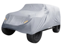 Waterproof Car Cover for Jeep Wrangler JK / JL 2-Door Hardtop - Grey (2007 - 2021)-Spoilers and Bodykits Australia