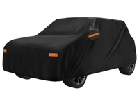 Waterproof Car Cover for Mini Cooper 2-Door - Black (2002 - 2021)-Spoilers and Bodykits Australia