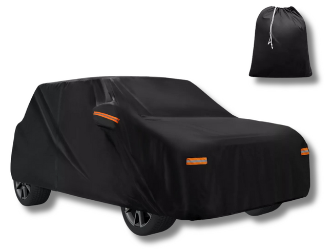 Waterproof Car Cover for Mini Cooper 2-Door - Black (2002 - 2021)-Spoilers and Bodykits Australia