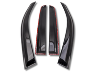 Weather Shields for Toyota Hilux Dual Cab (2005 - 2015)-Spoilers and Bodykits Australia