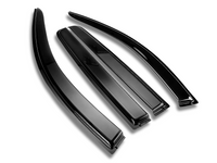 Weather Shields for MQ Mitsubishi Triton Dual Cab (2015 - 2019) - Spoilers and Bodykits Australia