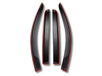 Weather Shields for MQ Mitsubishi Triton Dual Cab (2015 - 2019) - Spoilers and Bodykits Australia