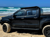 Weather Shields for Toyota Hilux Dual Cab (2005 - 2015)-Spoilers and Bodykits Australia