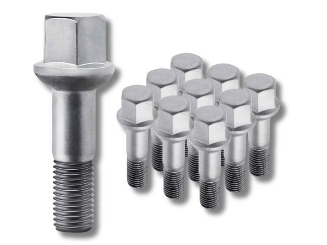 Wheel Bolt Studs x10 for Mercedes Benz A209 / C124 / C209 / CL203 / R170 / S124 / W168 / W210 / 124 / 190-Spoilers and Bodykits Australia